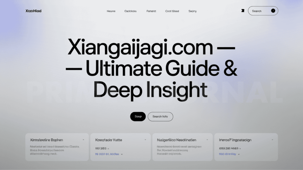 Xiangaijiaqi.com Travel Guide: Smart Planning for Every Traveler